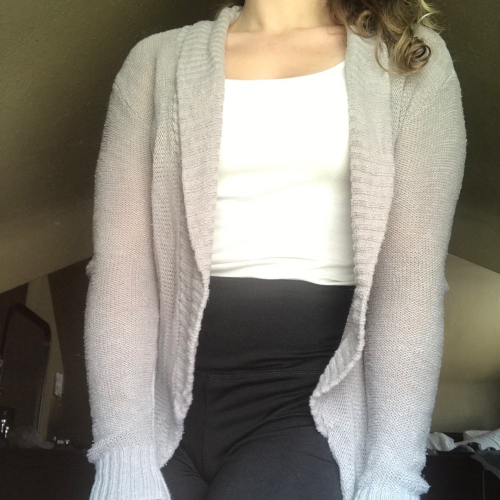 Gray Cardigan Size M